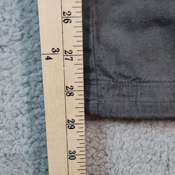 James Perse Relaxed Pants Gray Drawstring 30x29 Cotton Casual Chino Mens Size 1 - Picture 6 of 11